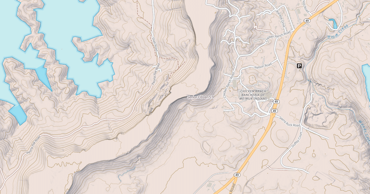 Map preview of Senior Citizen