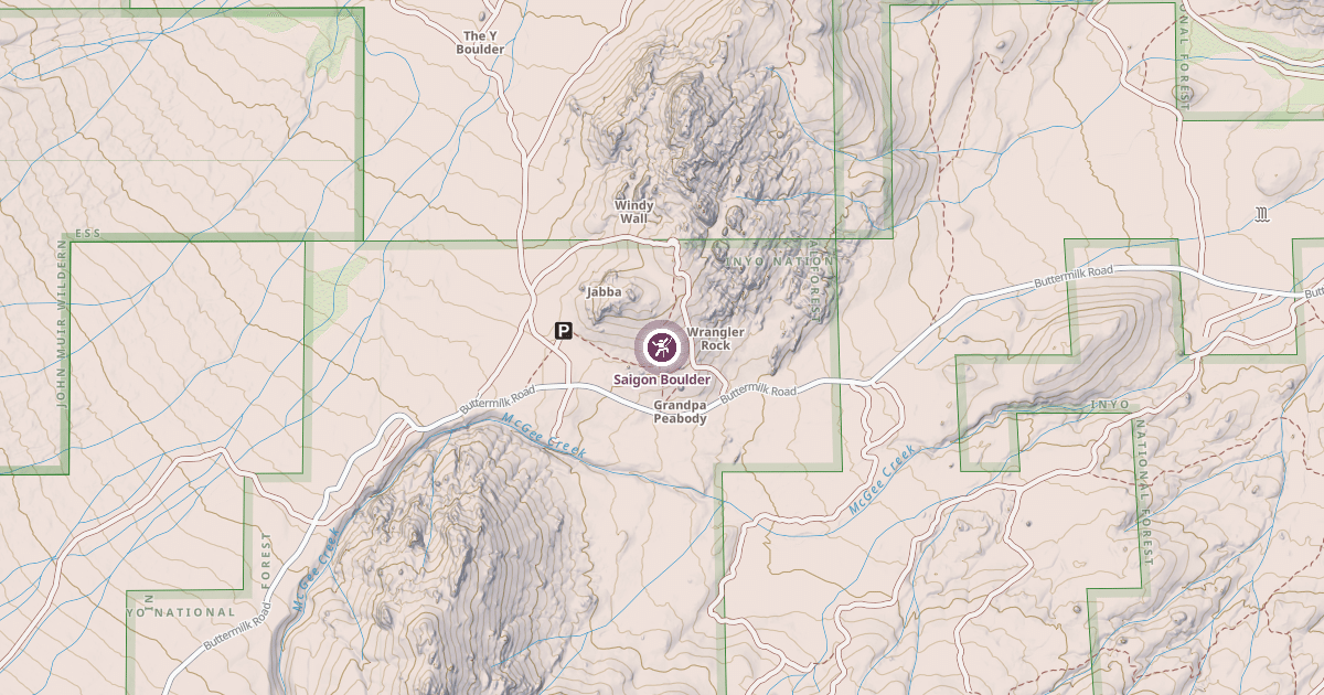 Map preview of Saigon Boulder