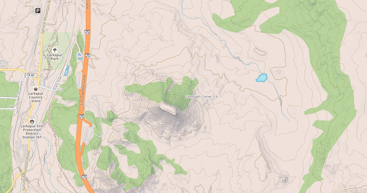 Map preview of Cenotaph Corner