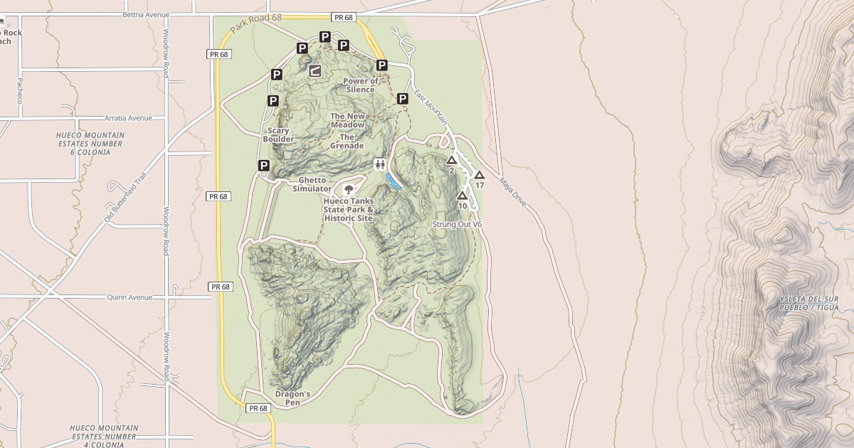 Map preview of Strung Out