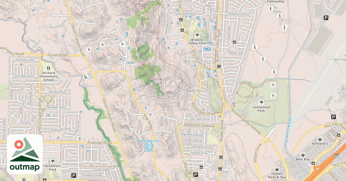 Map of Pass The Buck