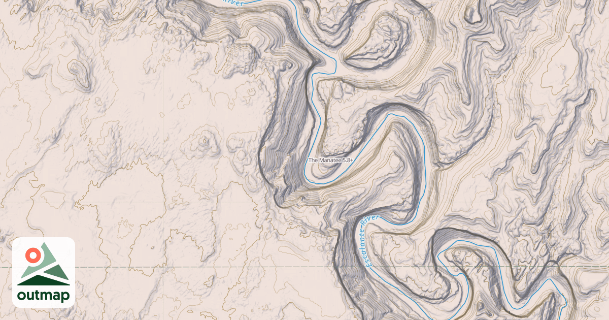 Map of The Manatee