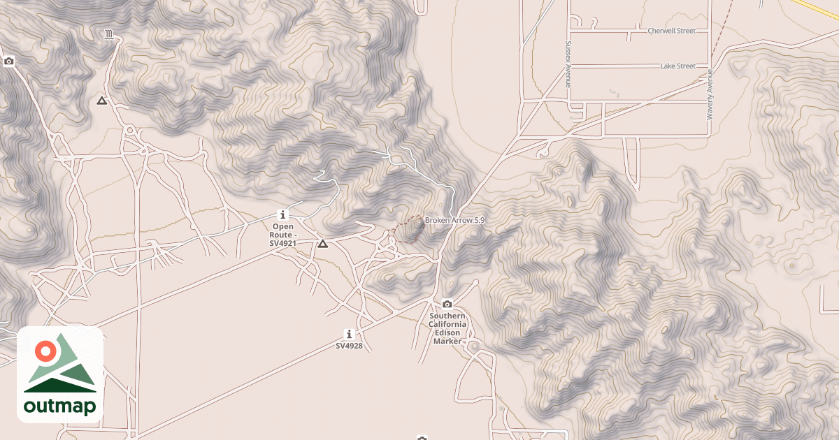 Map of Broken Arrow