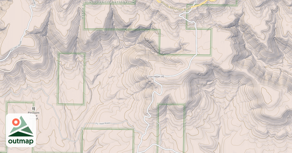 Map of Lion Heart