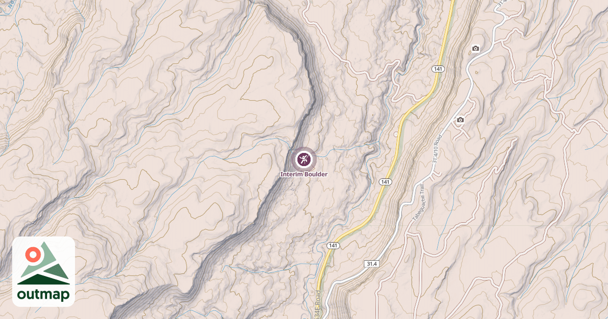 Map of Interim Boulder
