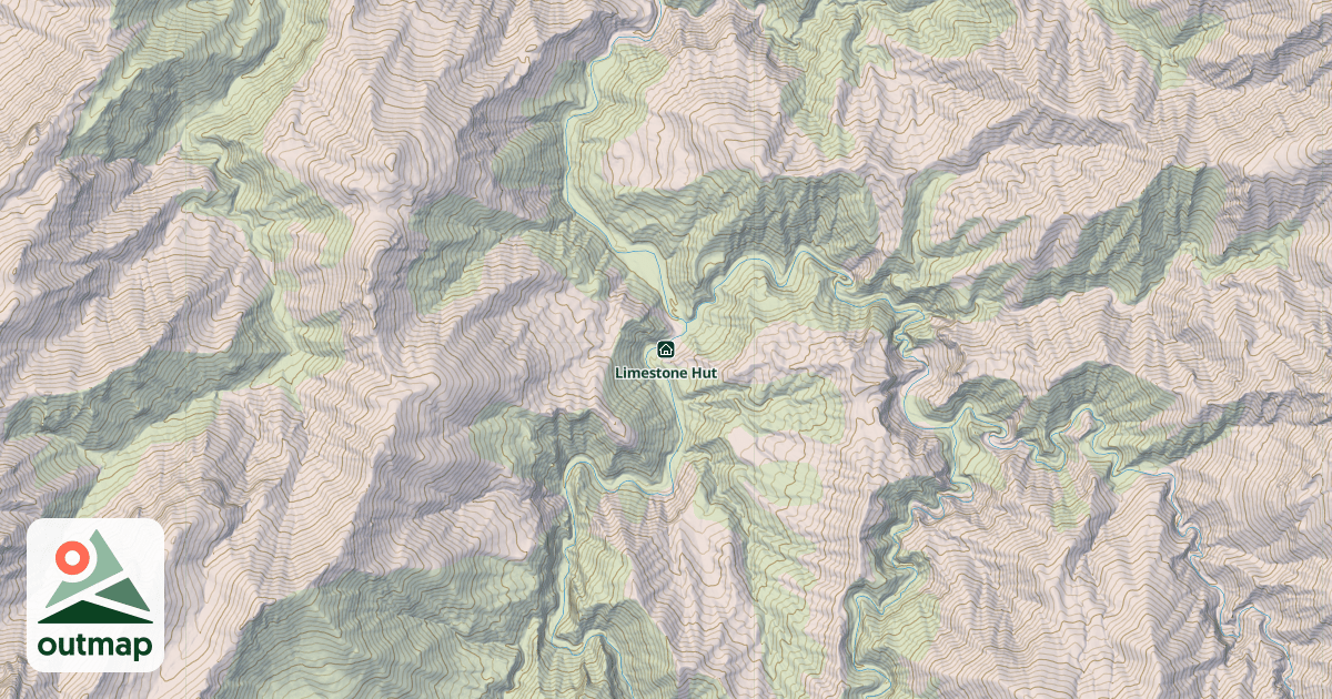 Map of Limestone Hut