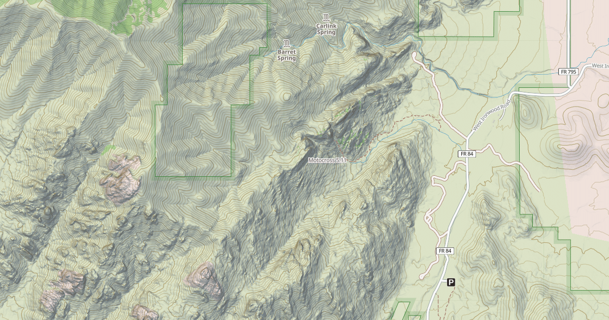 Map preview of Motocross