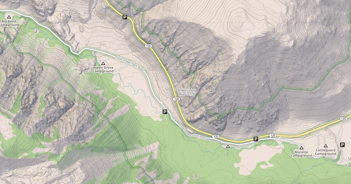 Map preview of Brake Lining Blues