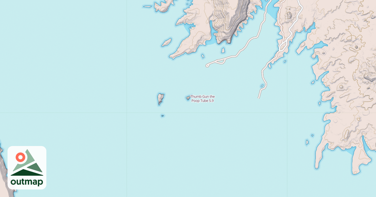 Map of Thumb Gun the Poop Tube