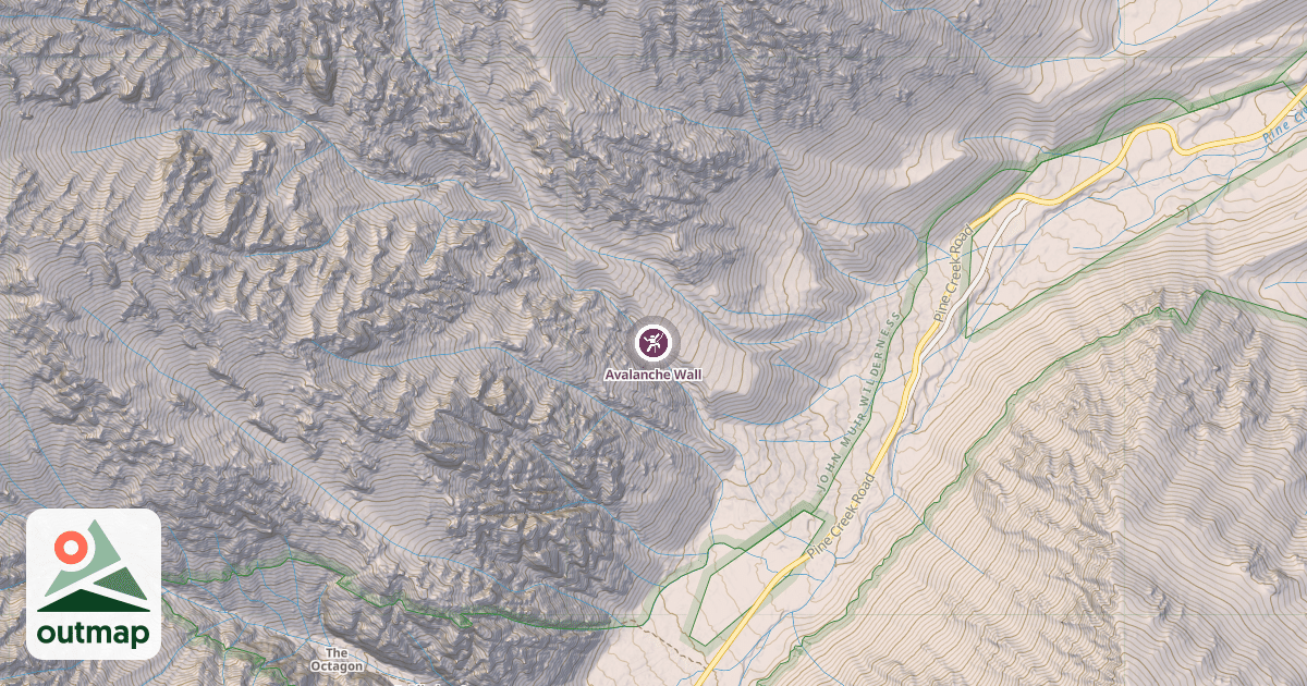 Map of Avalanche Wall