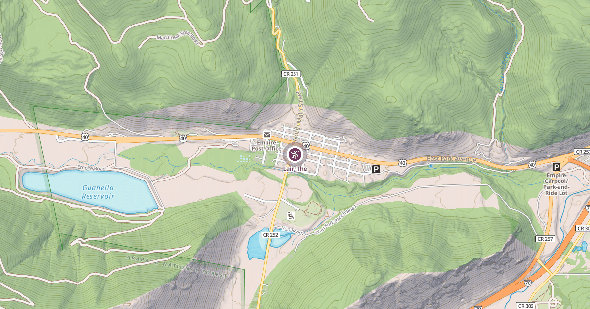 Map preview of Lair, The