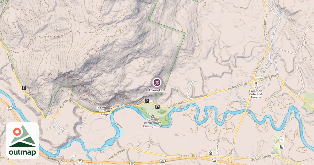 Map of Lower Left
