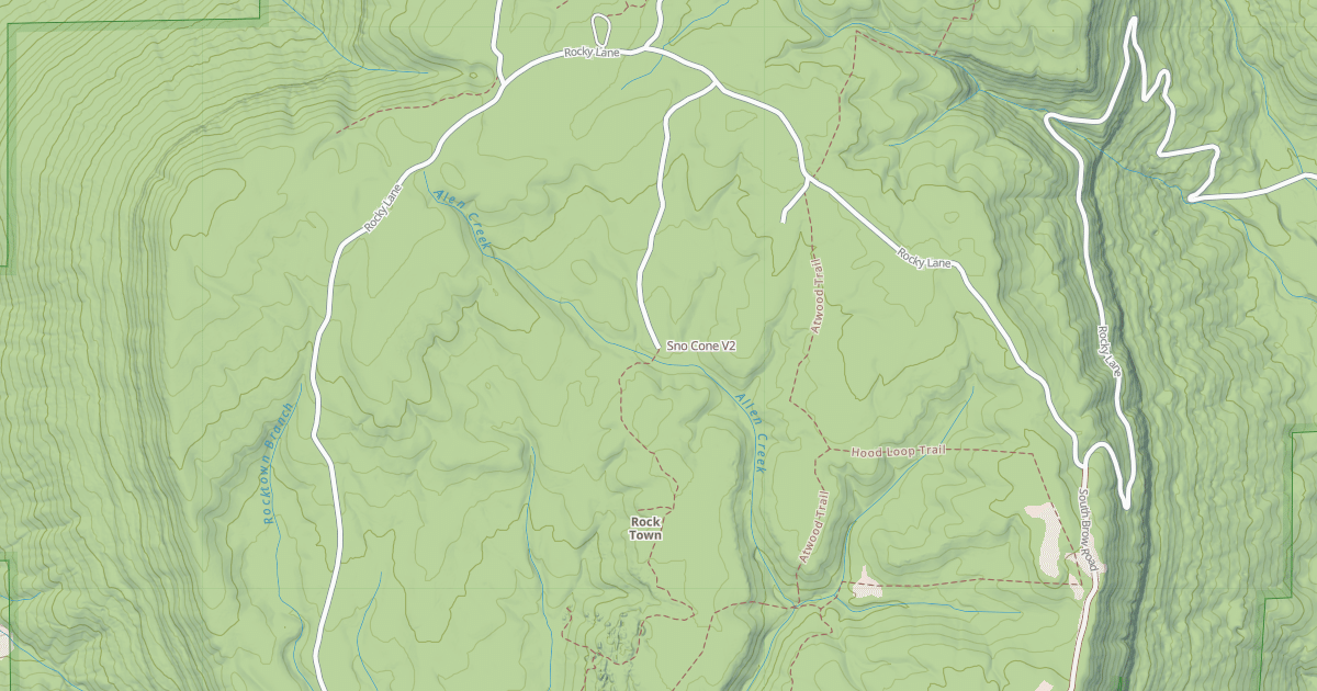 Map preview of Sno Cone