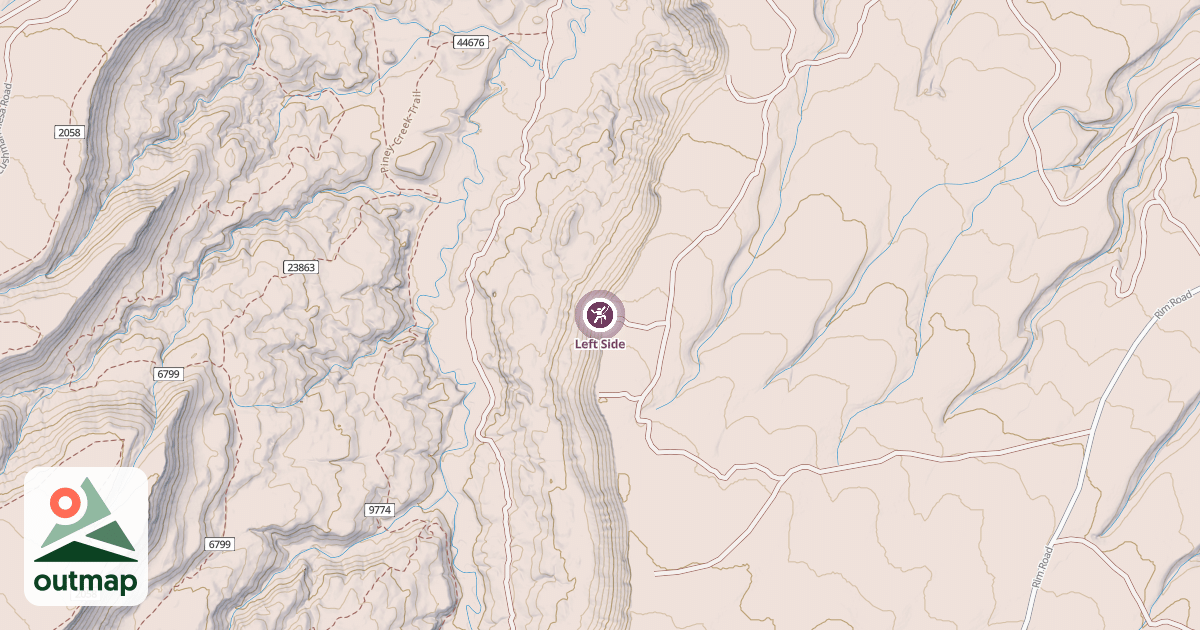 Map of Left Side