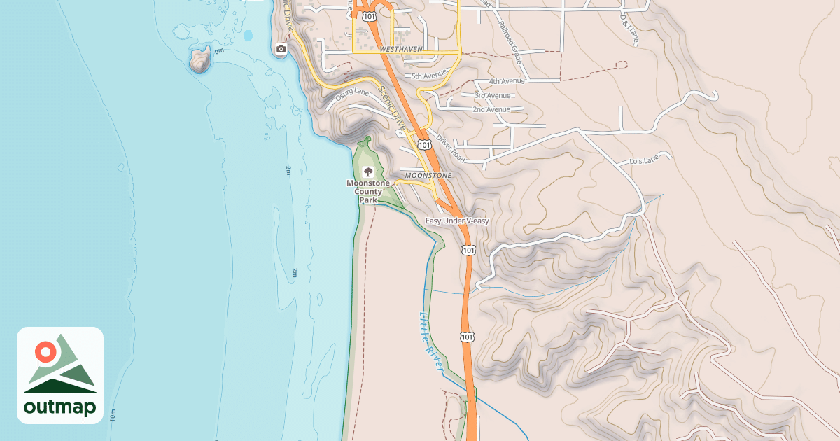 Map of Easy Under