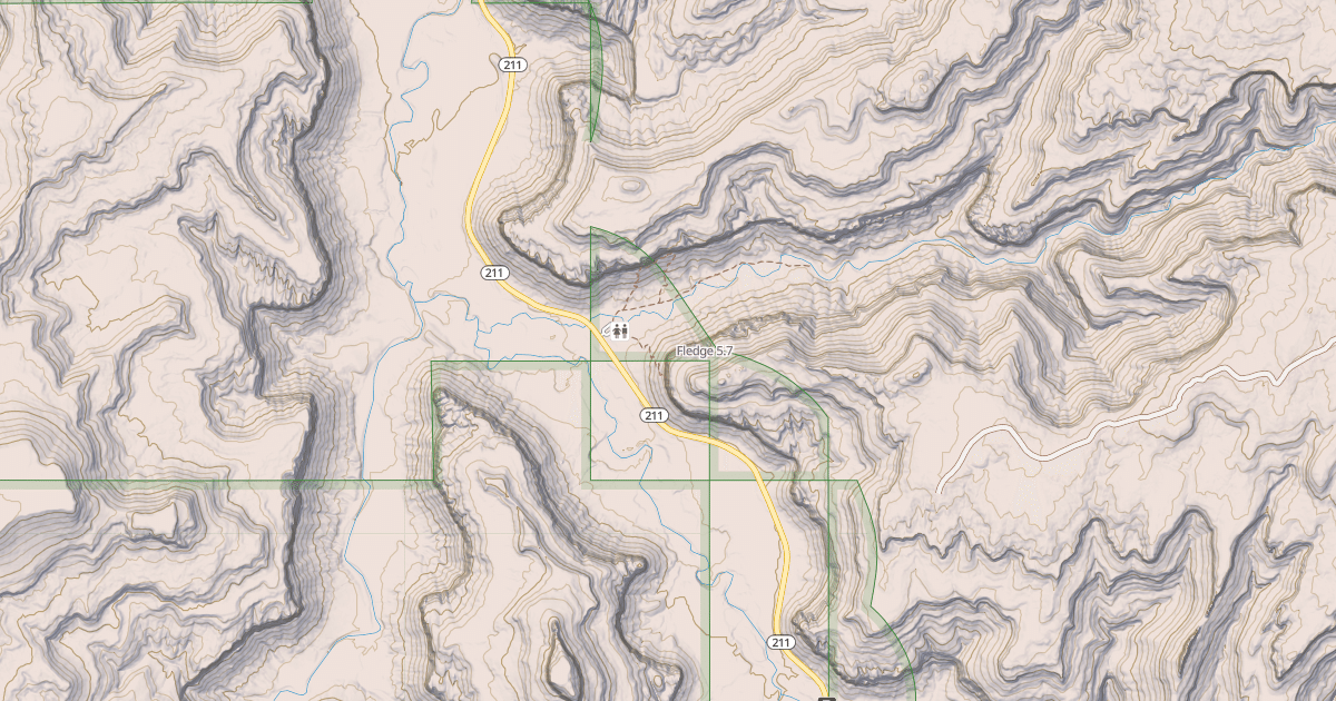 Map preview of Fledge