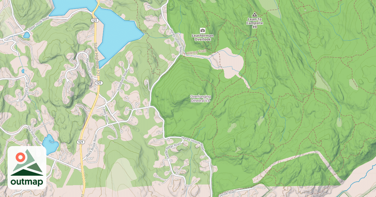 Map of Overhanging Dihedral