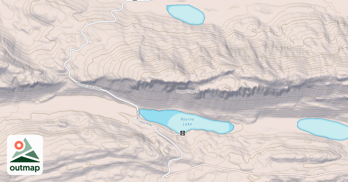 Map of Ragged Top