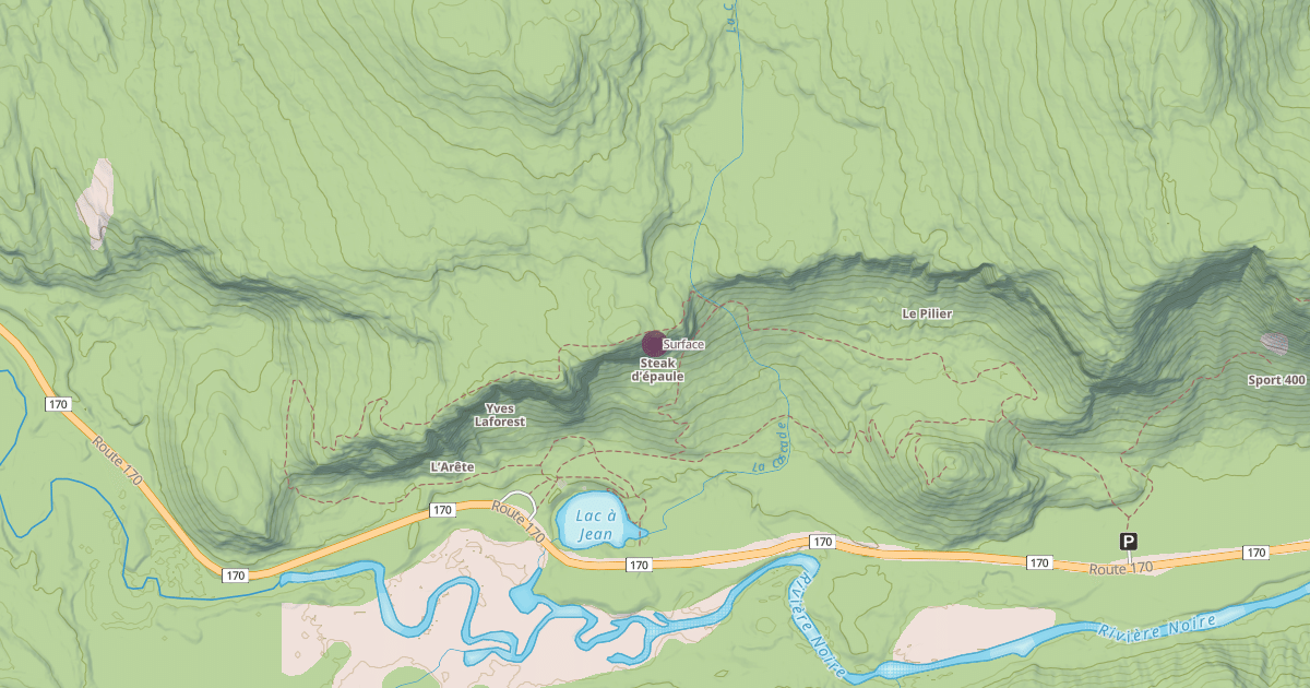 Map preview of Surface
