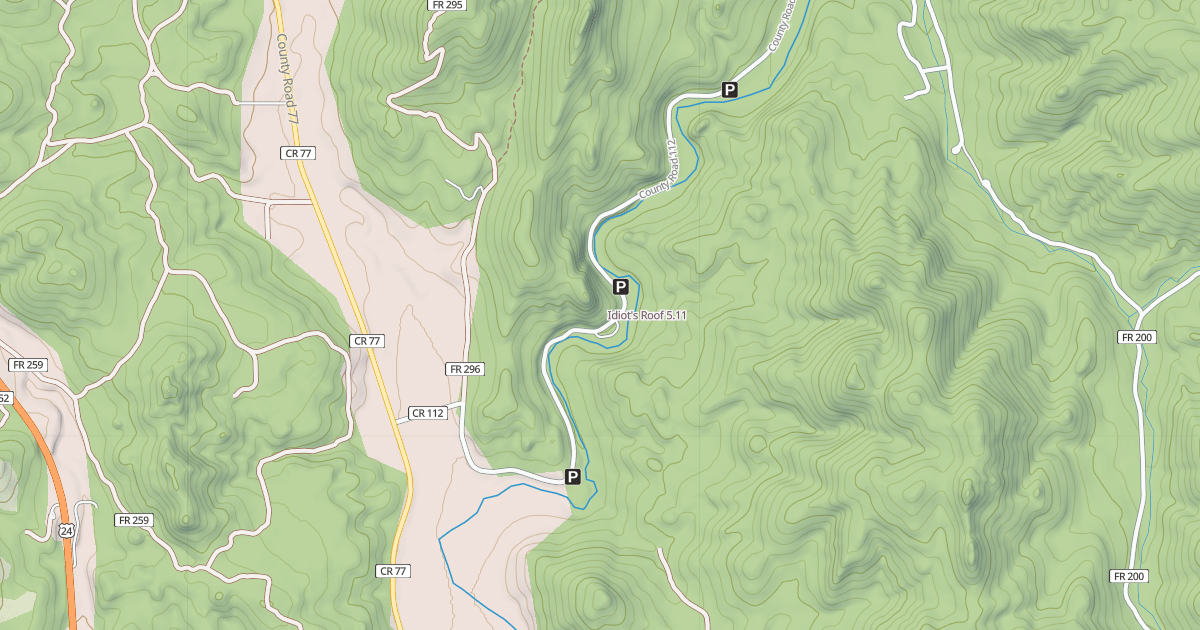 Map preview of Idiot's Roof