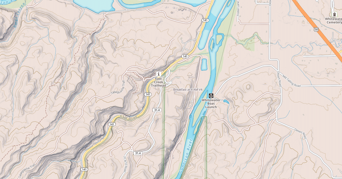 Map preview of Breakfast at 4 AM