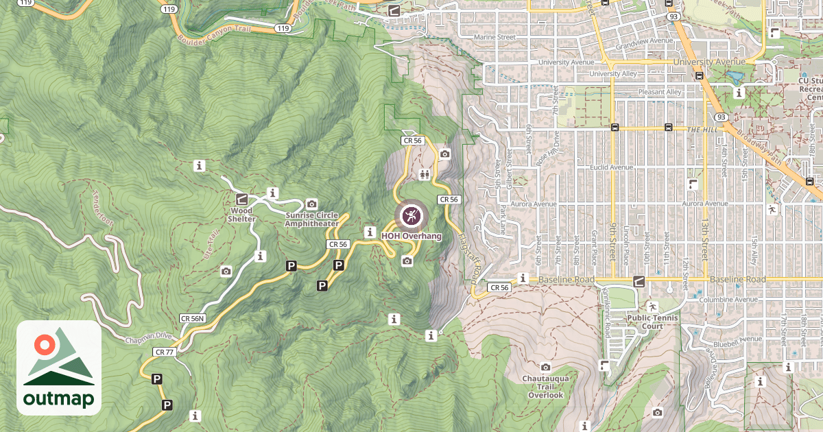 Map of HOH Overhang