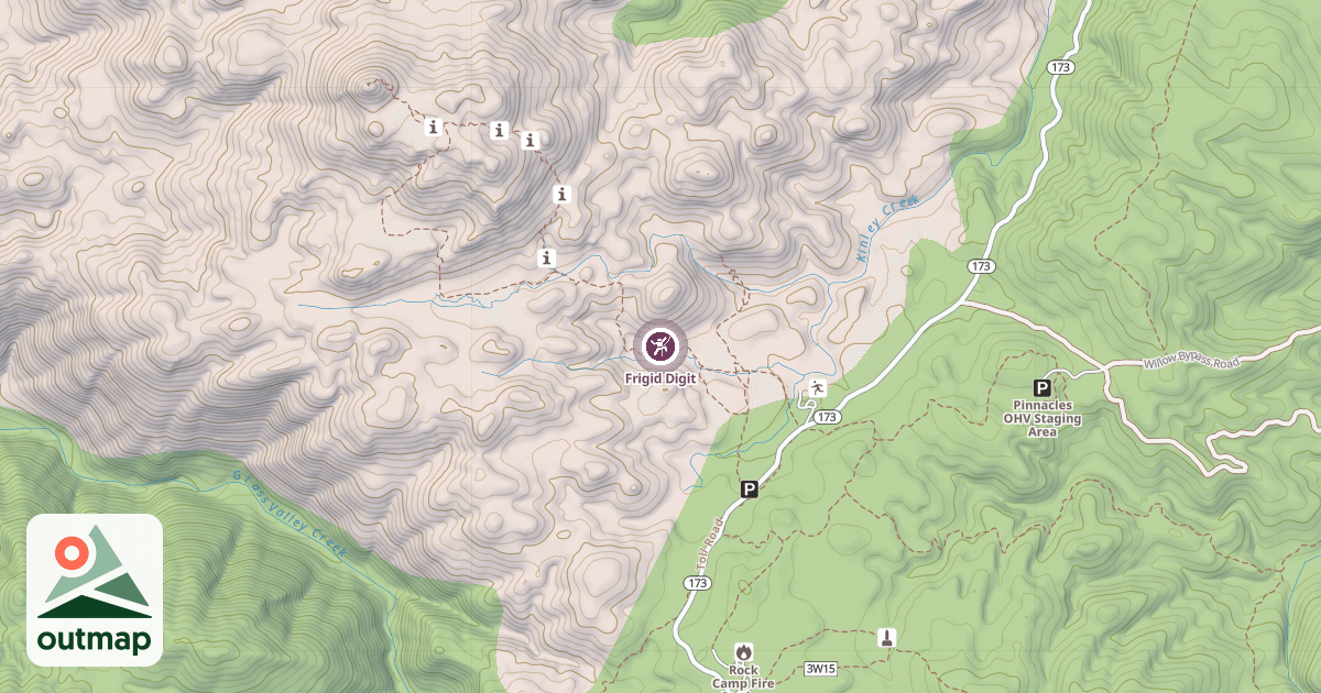 Map of Frigid Digit