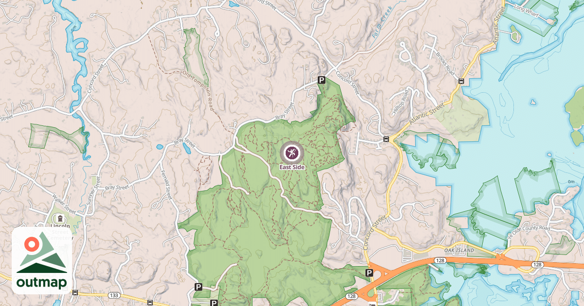 Map of East Side