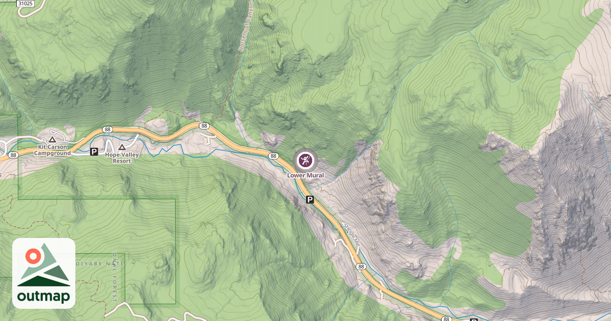 Map of Lower Mural