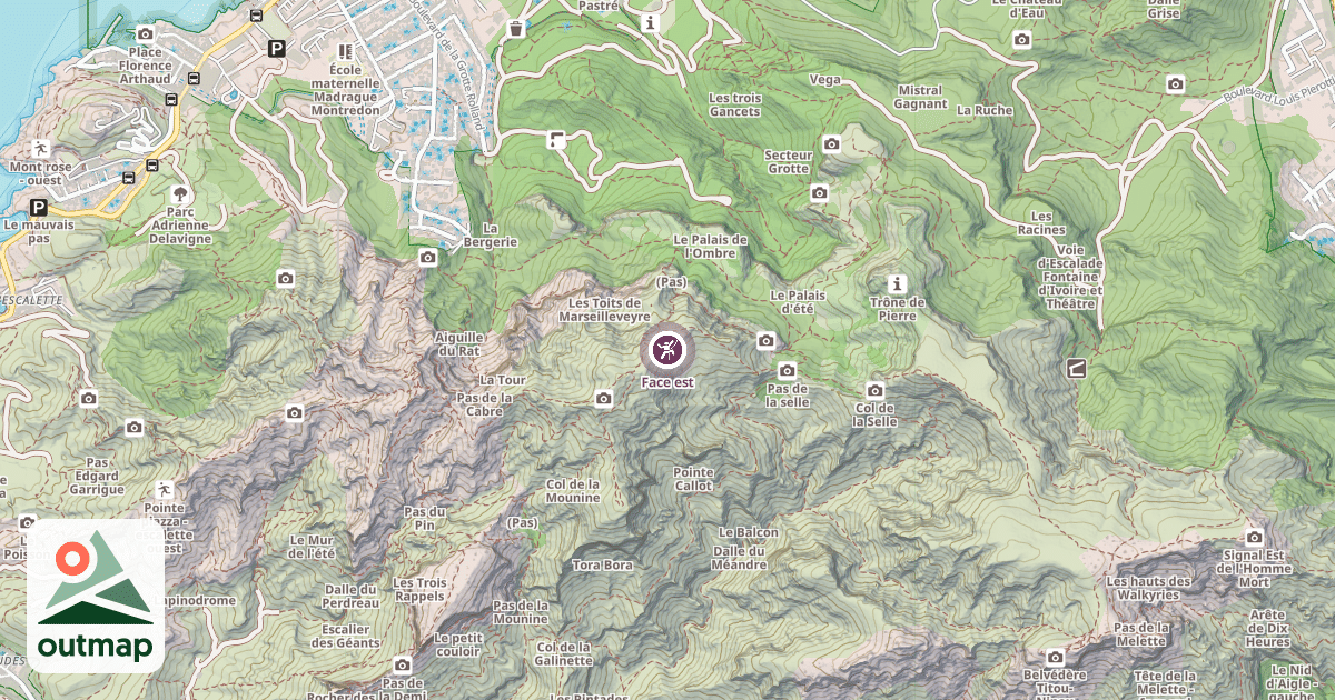 Map of Face est
