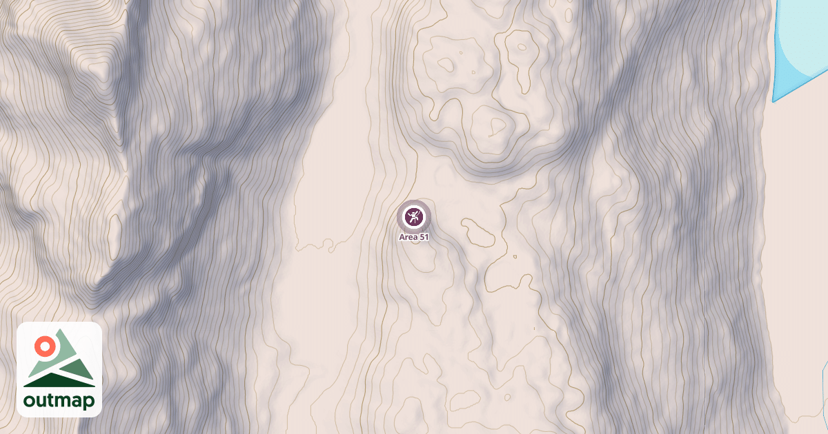 Map of Area 51