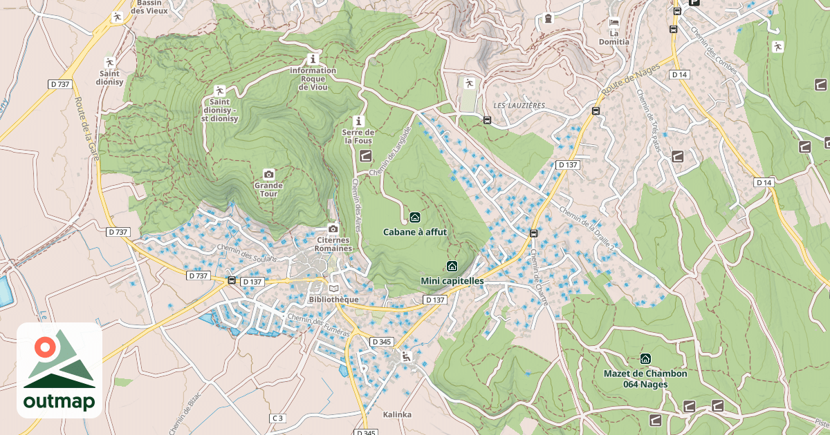 Map of Cabane à affut