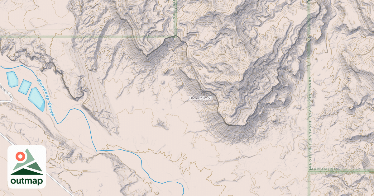 Map of Damn it Jim