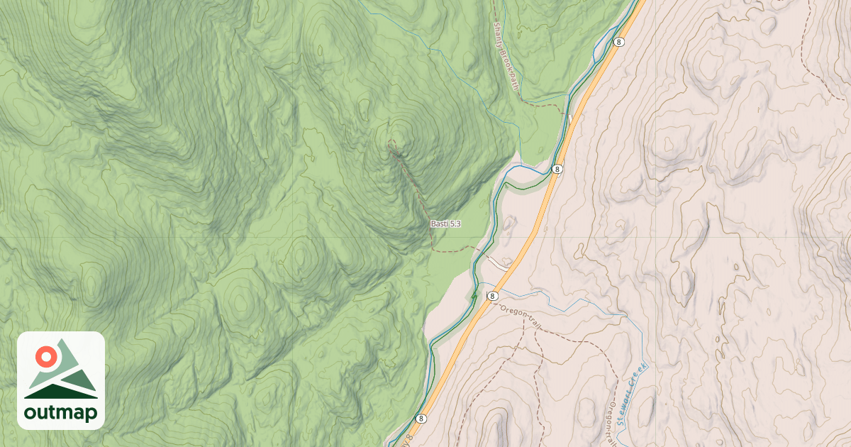 Map of Basti