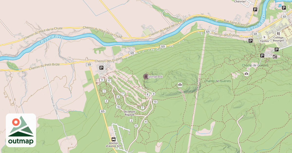 Map of Sponge Bob