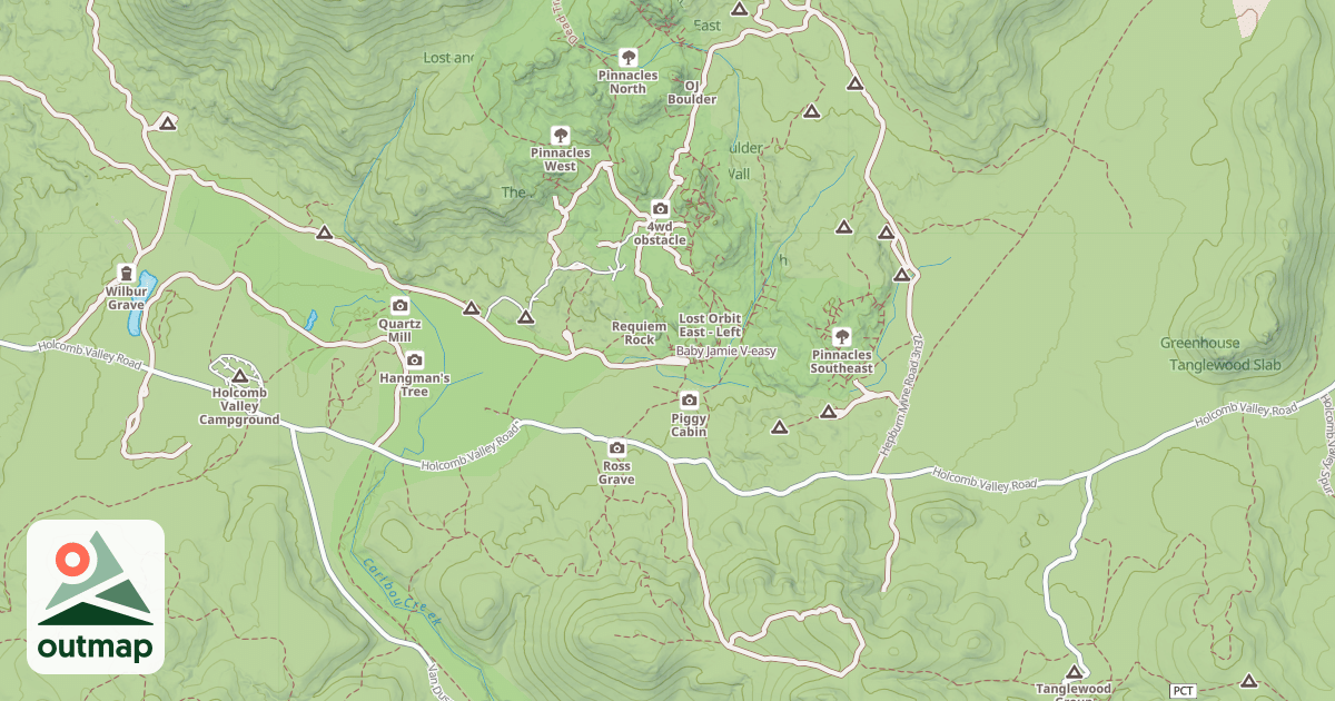 Map of Baby Jamie