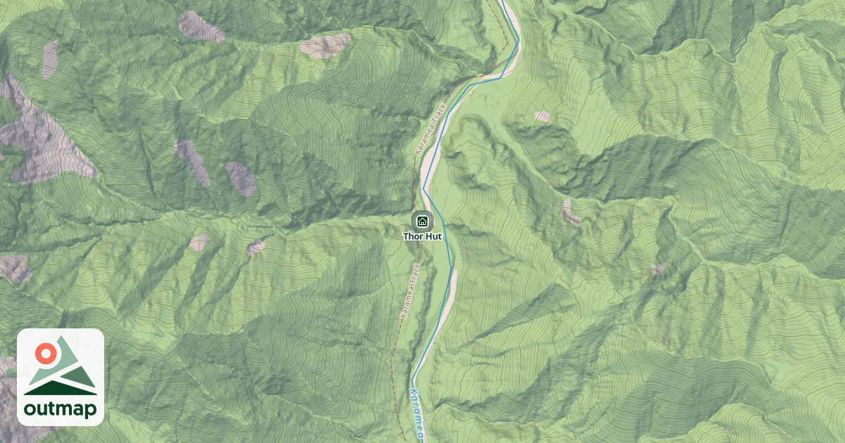 Map of Thor Hut
