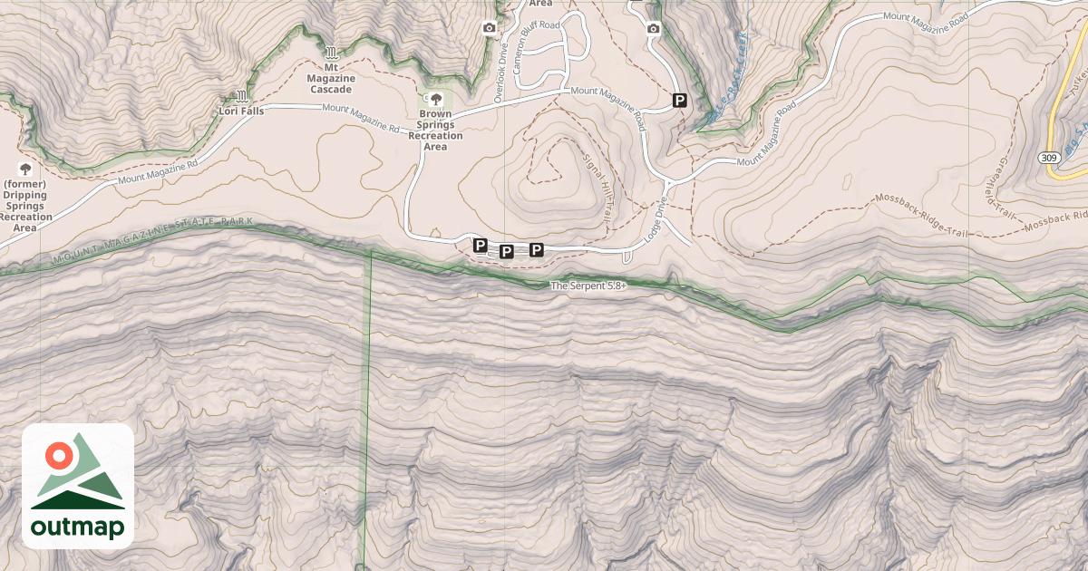 Map of The Serpent