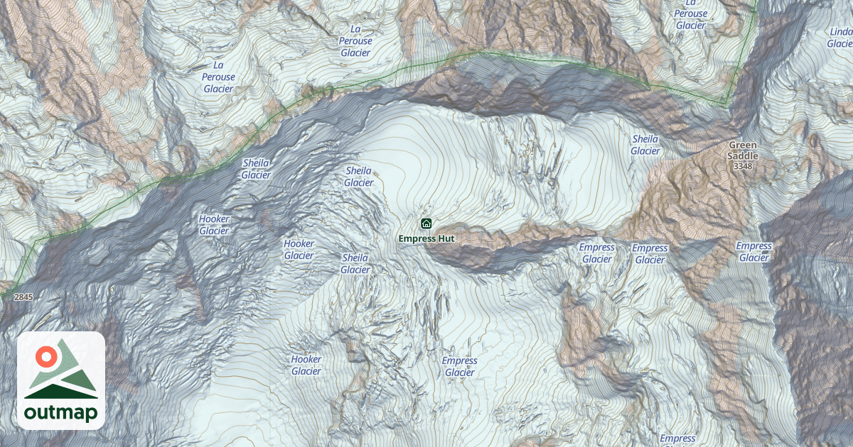 Map of Empress Hut