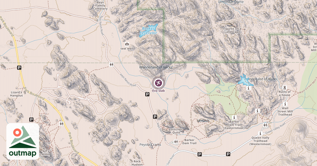 Map of Eva Slab