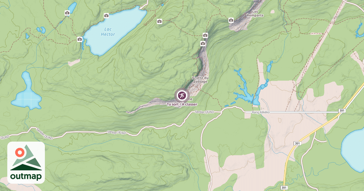 Map of To sort / À classer