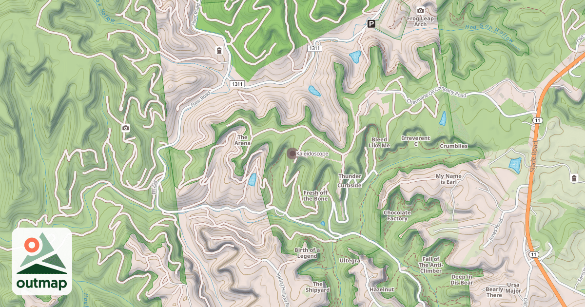 Map of Kaleidoscope