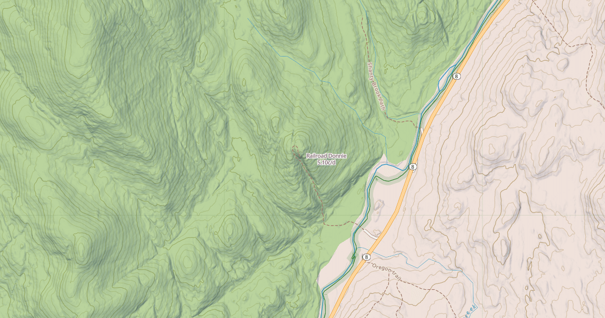 Map preview of Railroad Donnie