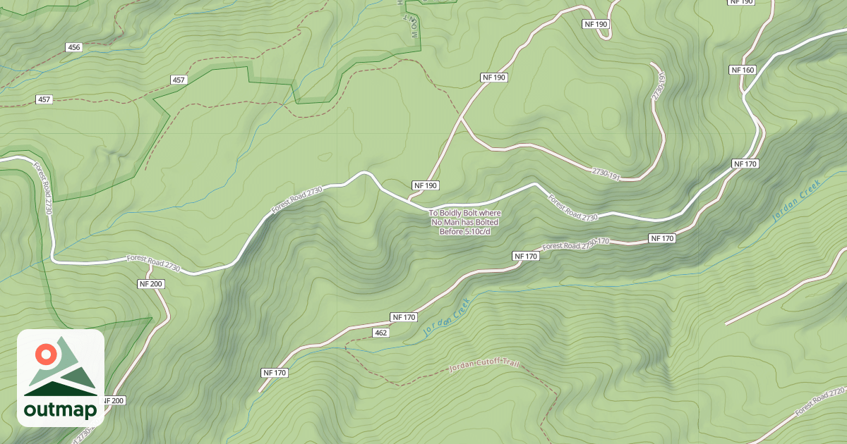Map of To Boldly Bolt where No Man has Bolted Before