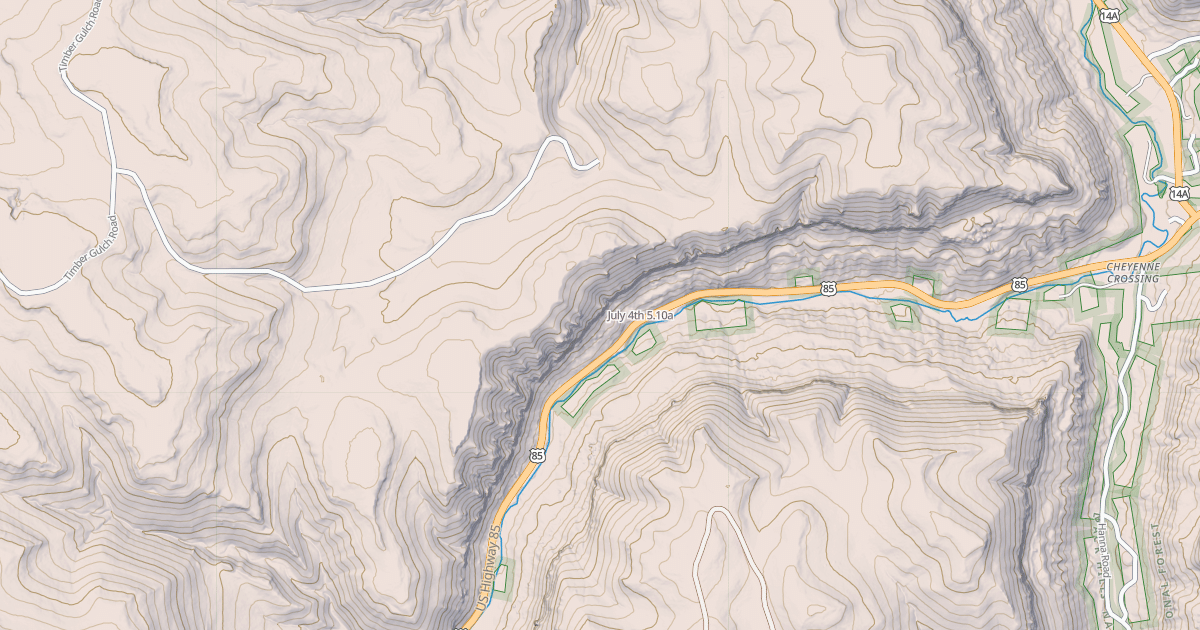 Map preview of July 4th