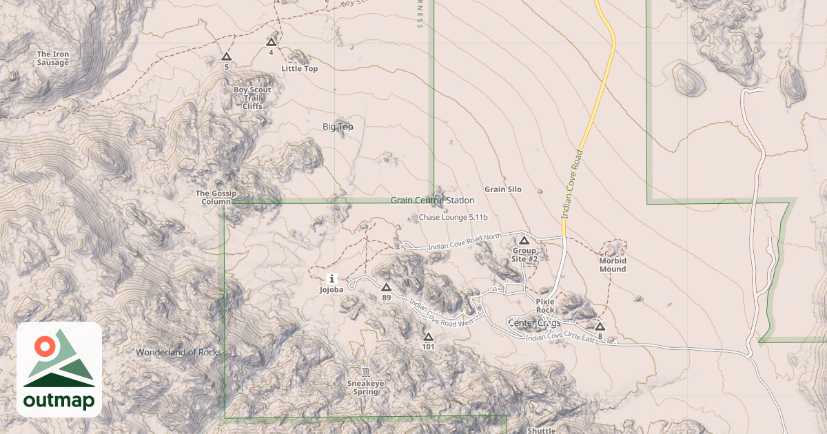 Map of Chase Lounge