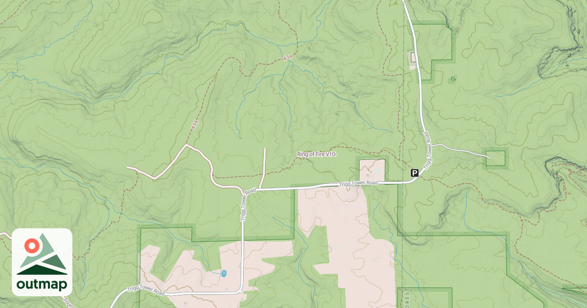 Map of Ring of Fire