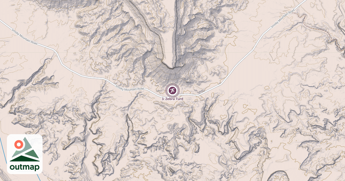 Map of 3. Zebra Turd