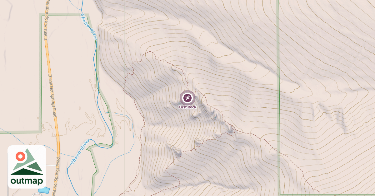 Map of First Rock