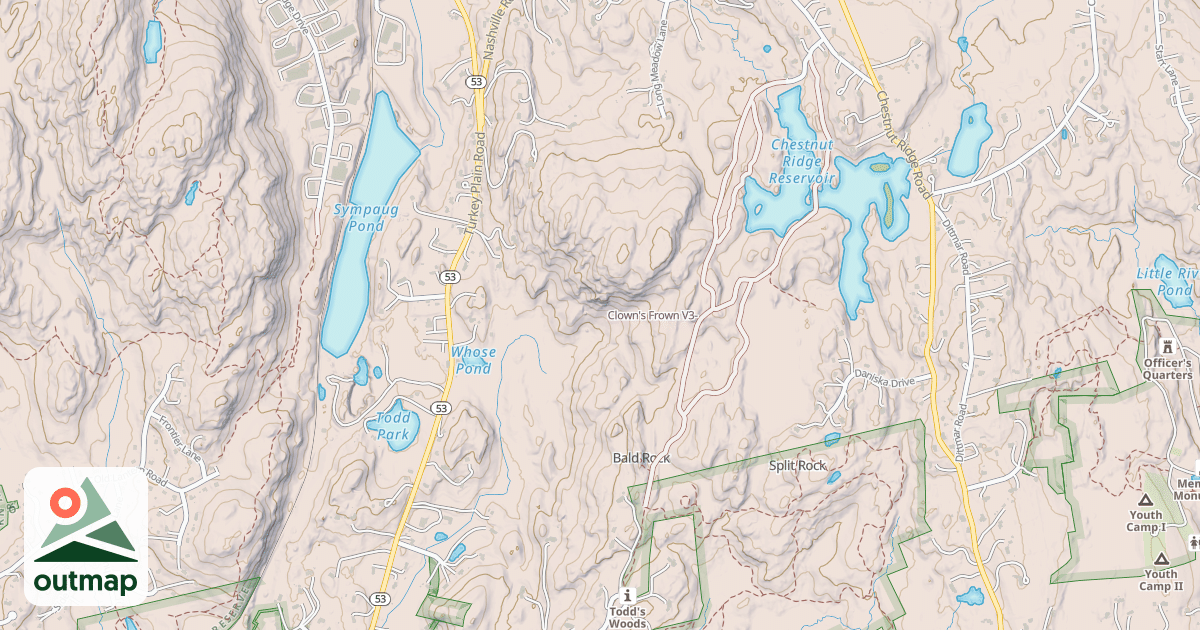 Map of Clown's Frown